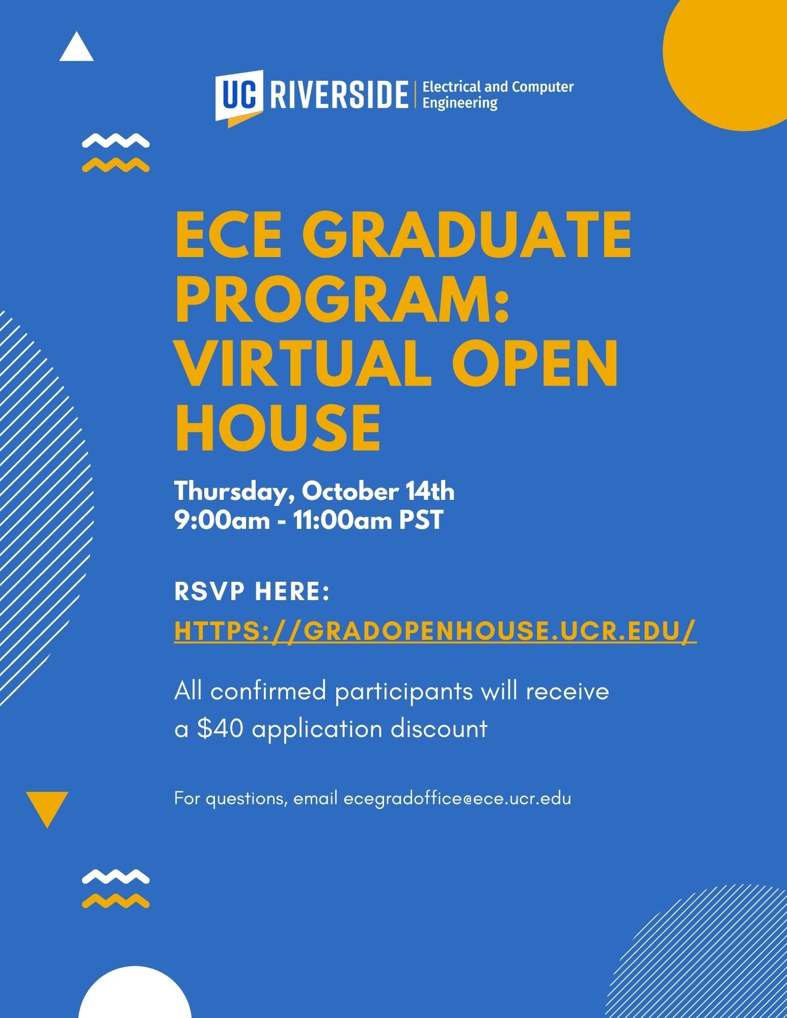 UCR Virtual Graduate Open House